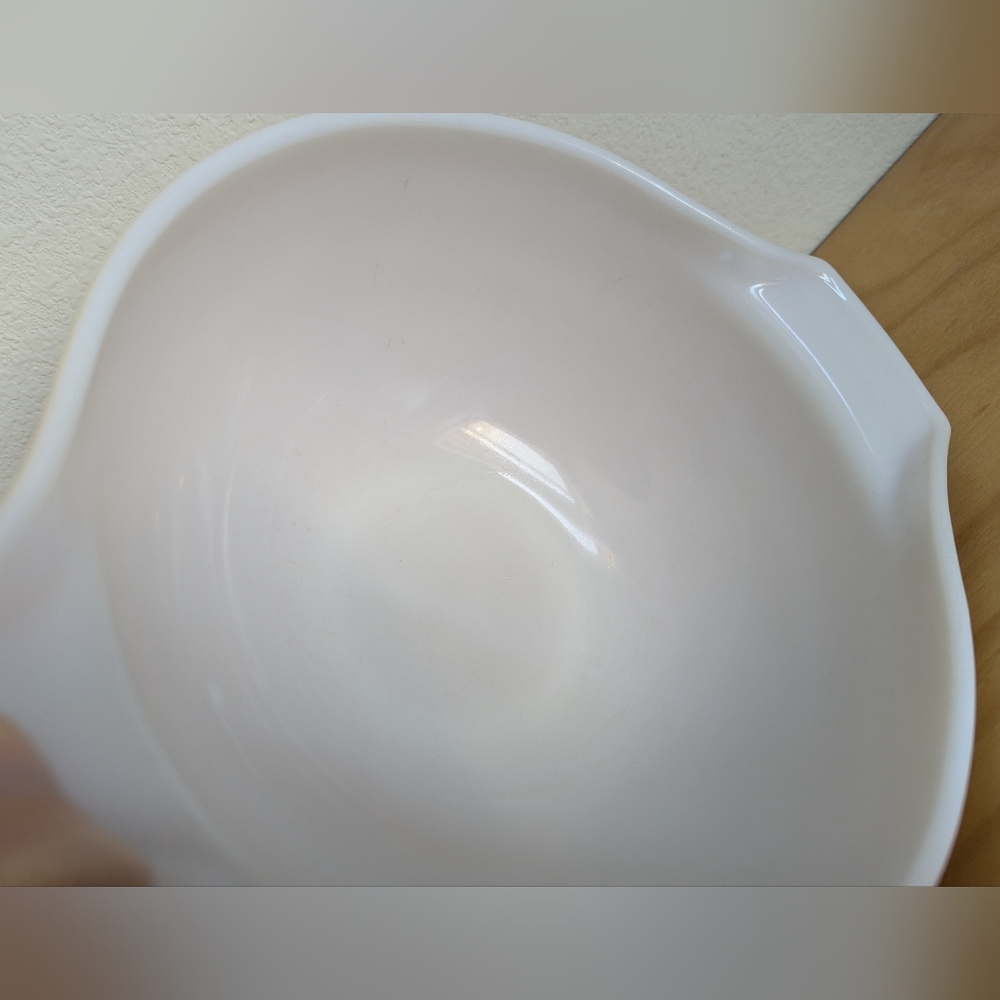 Set Of 2 Vintage Pyrex Cinderella Butterfly Gold And White Bowls #442 #441 - Picture 10 of 16
